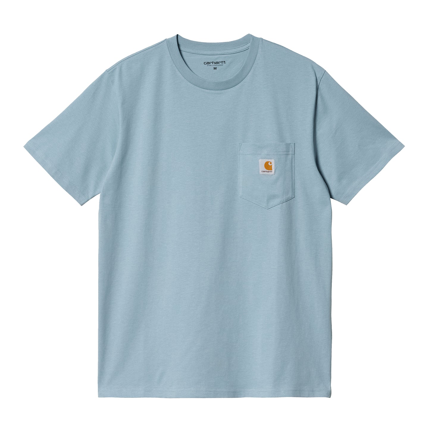 Carhartt WIP - S/S Pocket T-Shirt - misty sky - Herre > T-Shirts