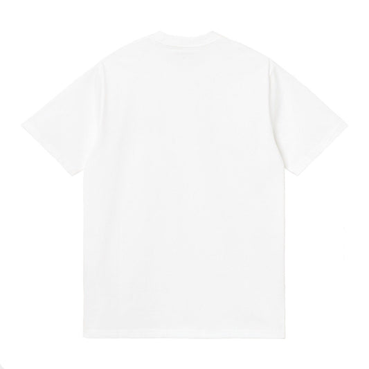 Carhartt WIP S/S University Script T-Shirt White / Black