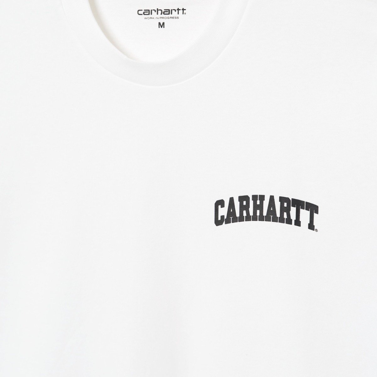 Carhartt WIP S/S University Script T-Shirt White / Black