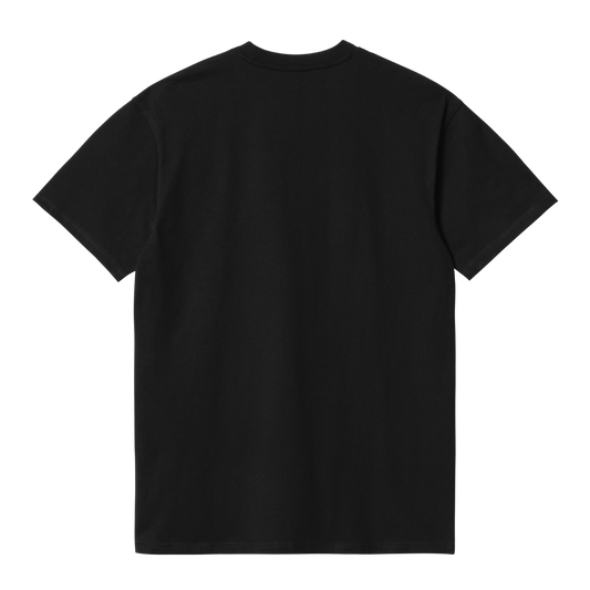 Carhartt WIP - S/S American Script T-Shirt - BLACK / Sort - T-Shirts