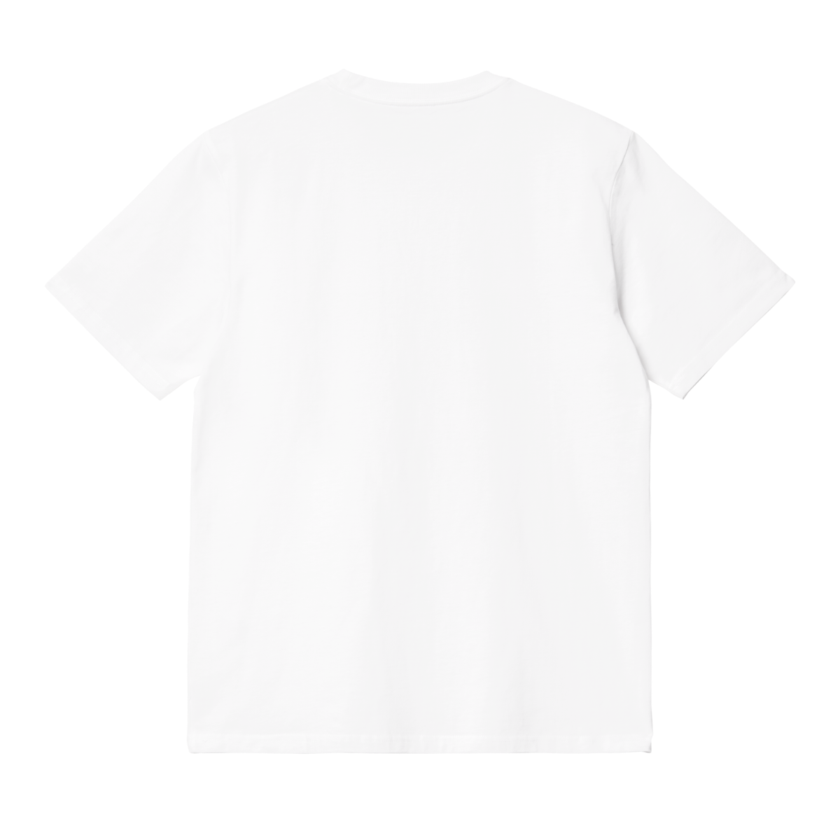 Carhartt WIP - S/S Base T-Shirt - WHITE / BLACK / Hvid - T-Shirts