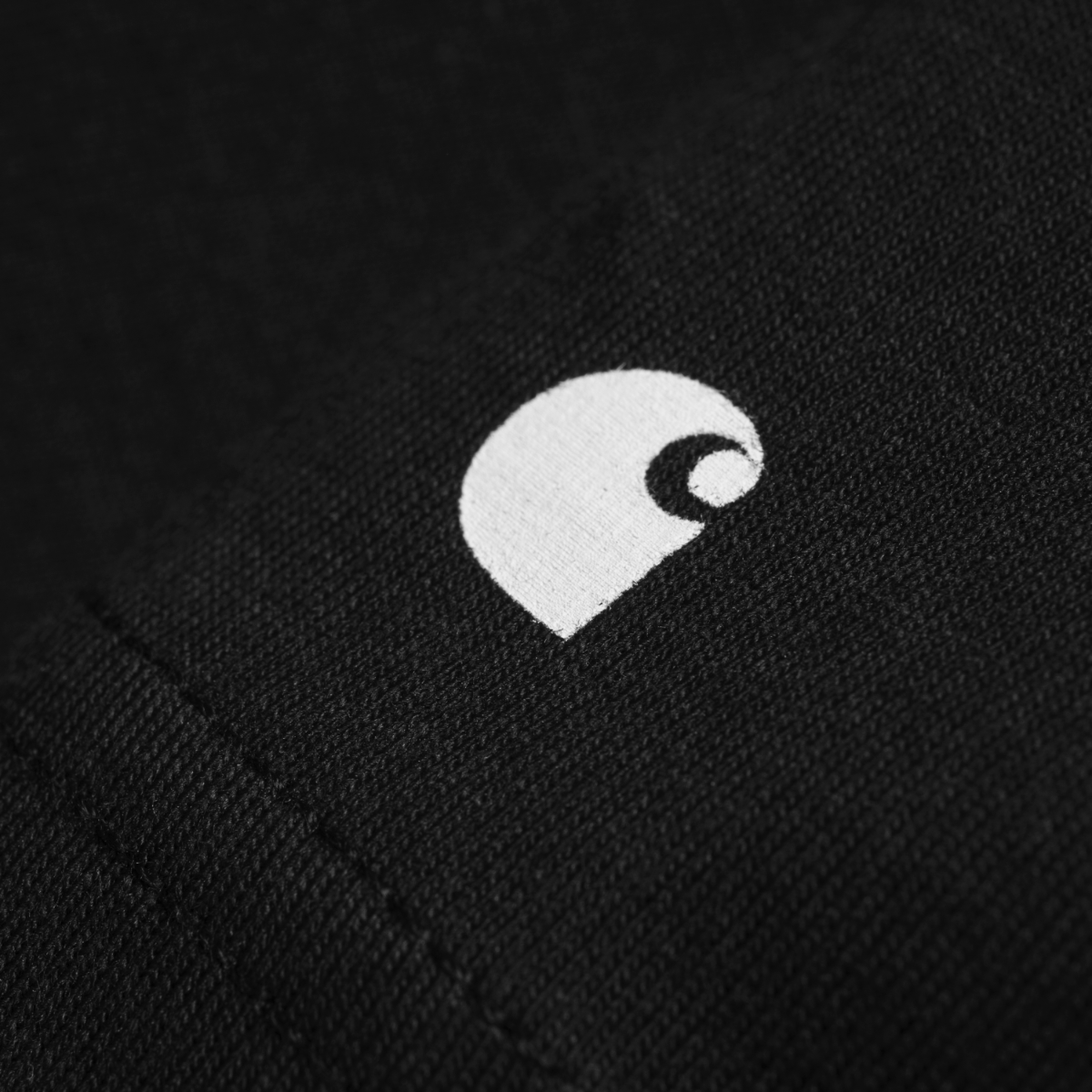 Carhartt WIP - S/S Base T-Shirt - BLACK / WHITE / Sort - T-Shirts