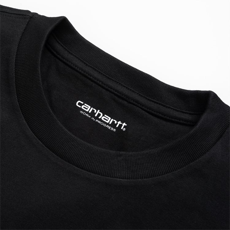 Carhartt WIP - S/S Chase T-Shirt - BLACK / GOLD / Sort - T-Shirts