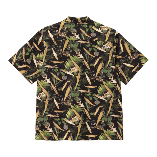 Carhartt WIP S/S Lumen Shirt Lumen Print, Black