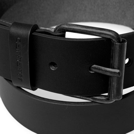 Carhartt WIP Script Belt Leather Black