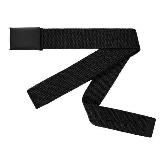 Carhartt WIP - Script Belt Tonal - BLACK / Sort - Accessories