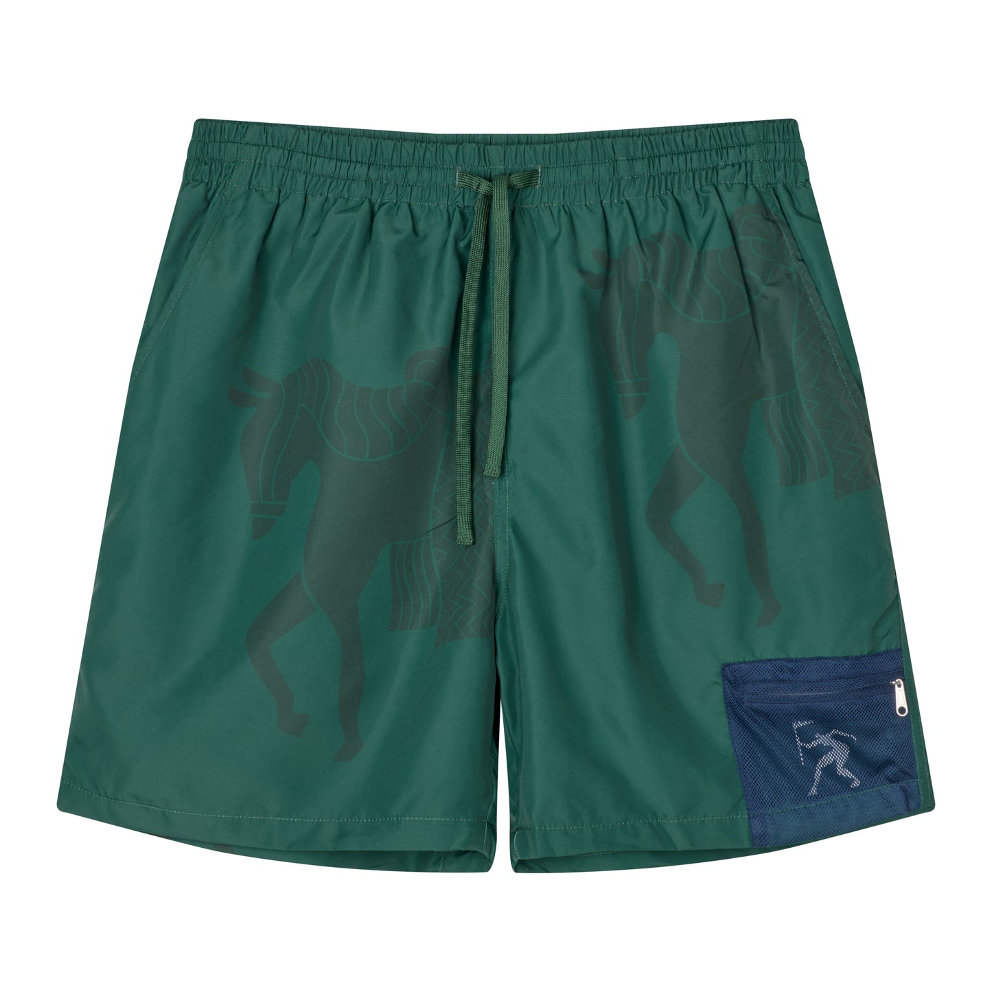 By Parra - Short Horse Shorts - PINE GREEN / Grøn - Shorts
