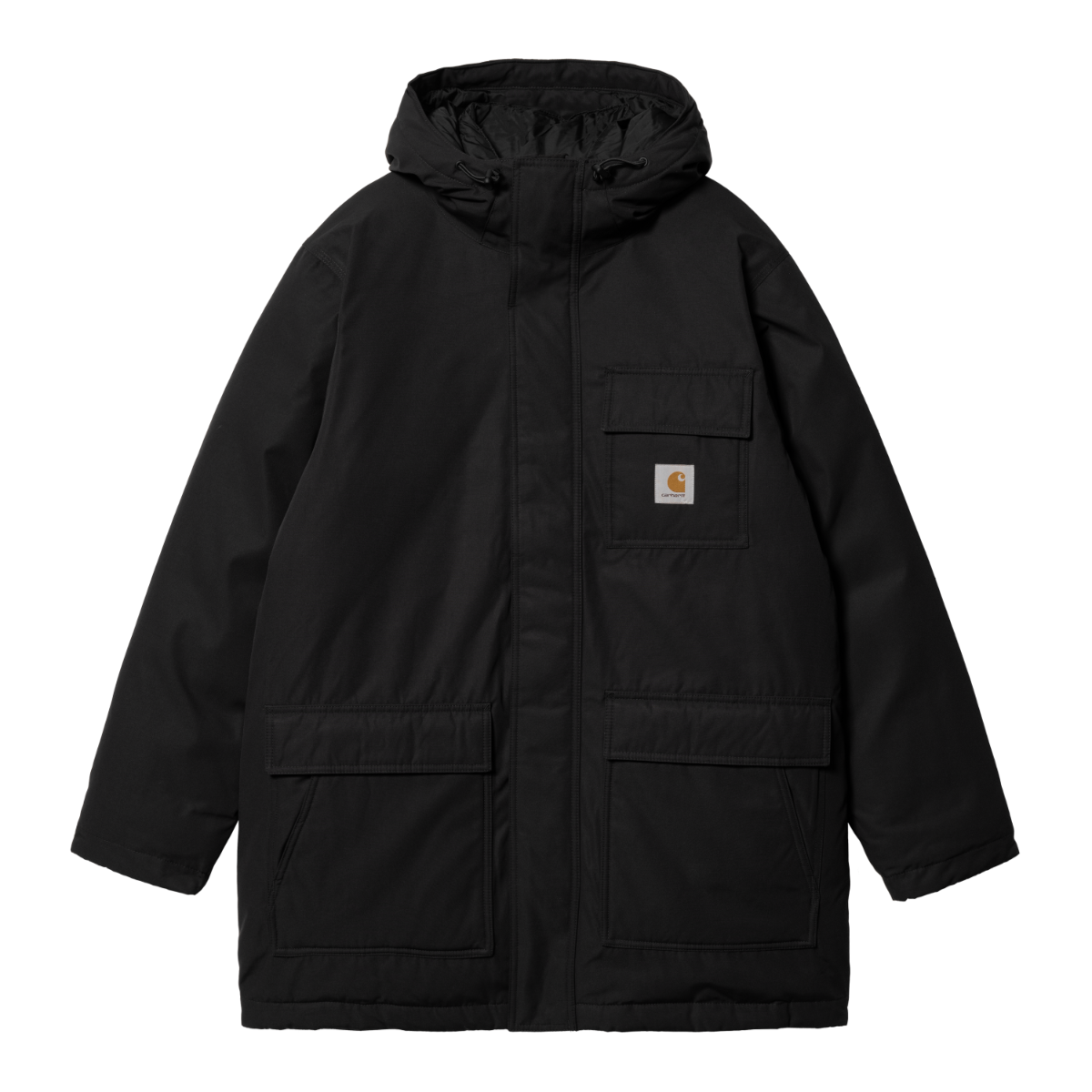 Carhartt WIP - Siberian Cold Parka - BLACK / BLACK / Sort - Jakker