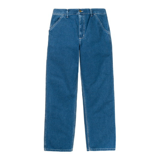 Carhartt WIP - Simple Pant Norco - BLUE STONE WASHED / Blå - Bukser