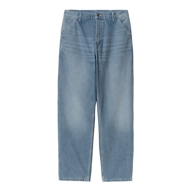 Carhartt WIP - Simple Pant Norco - BLUE LIGHT TRUE WASH / Blå - Bukser