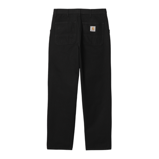 Carhartt WIP - Simple Pant Dearborn - BLACK RINSED / Sort - Bukser