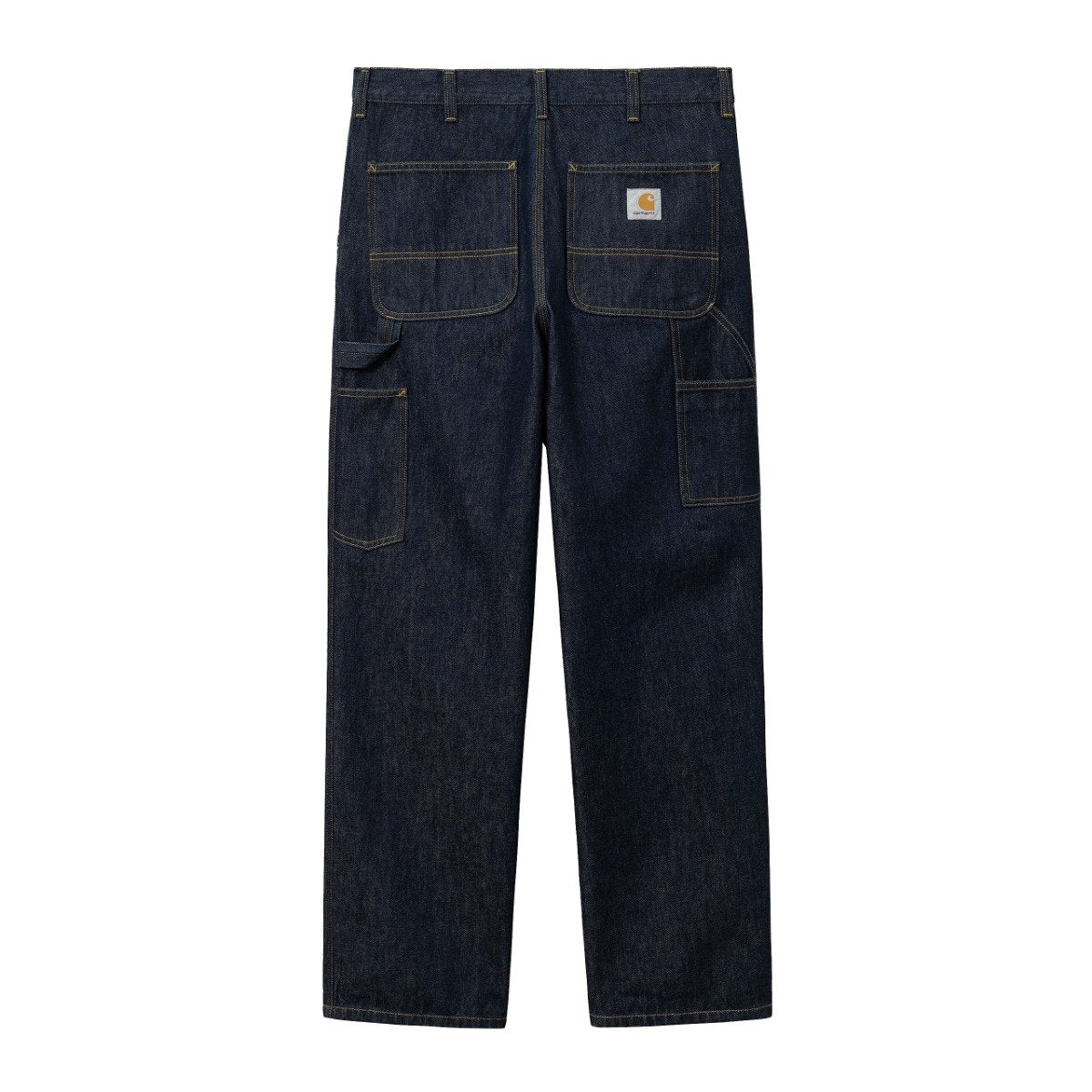 Carhartt WIP - Single Knee Pant Smith - BLUE RINSED / Blå - Bukser