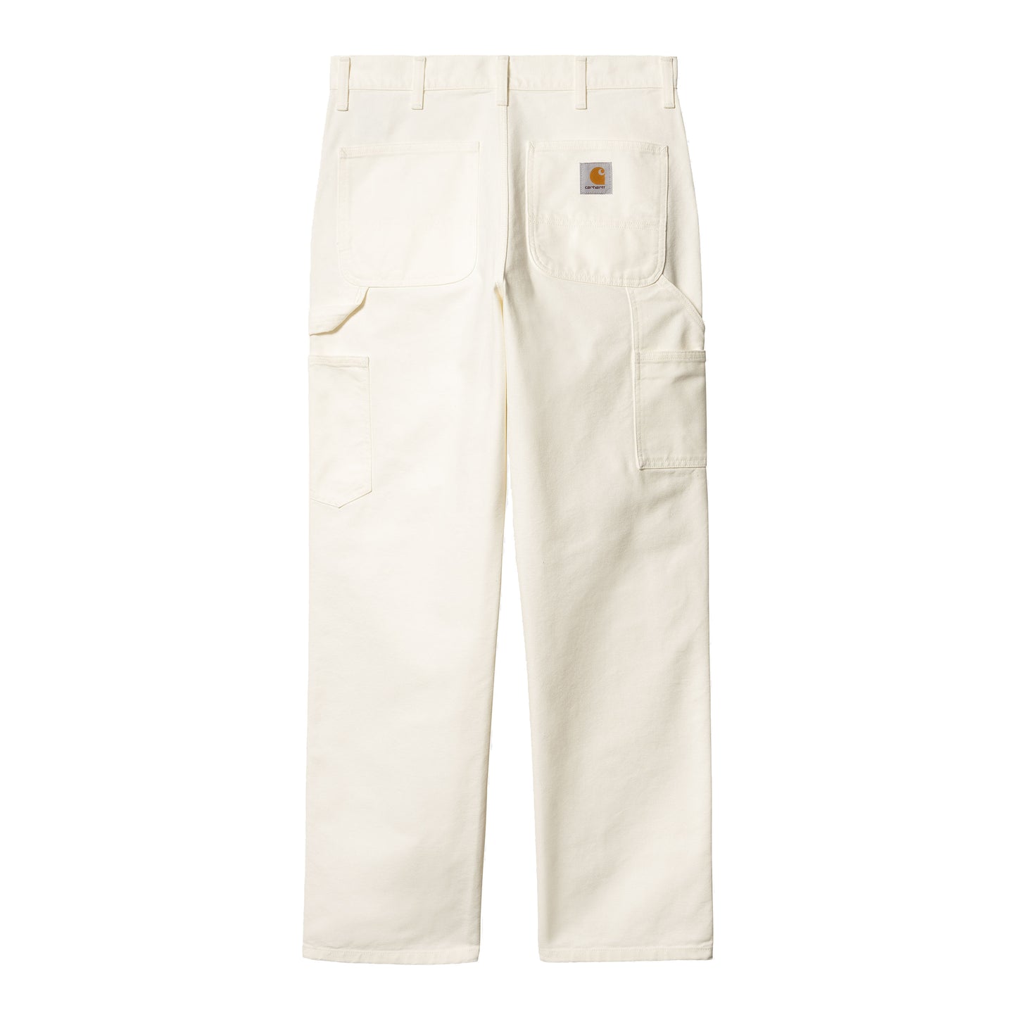 Carhartt WIP - Single Knee Pant Dearborn - WAX RINSED / Hvid - Bukser