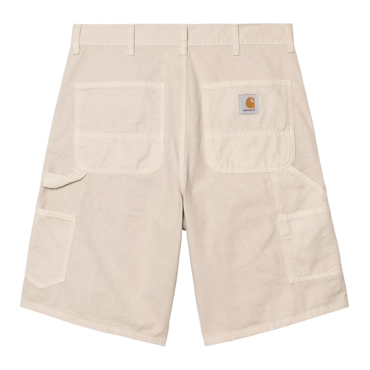 Carhartt WIP - Single Knee Short Newcomb - FLEUR DE SEL GARMENT / Beige - Shorts