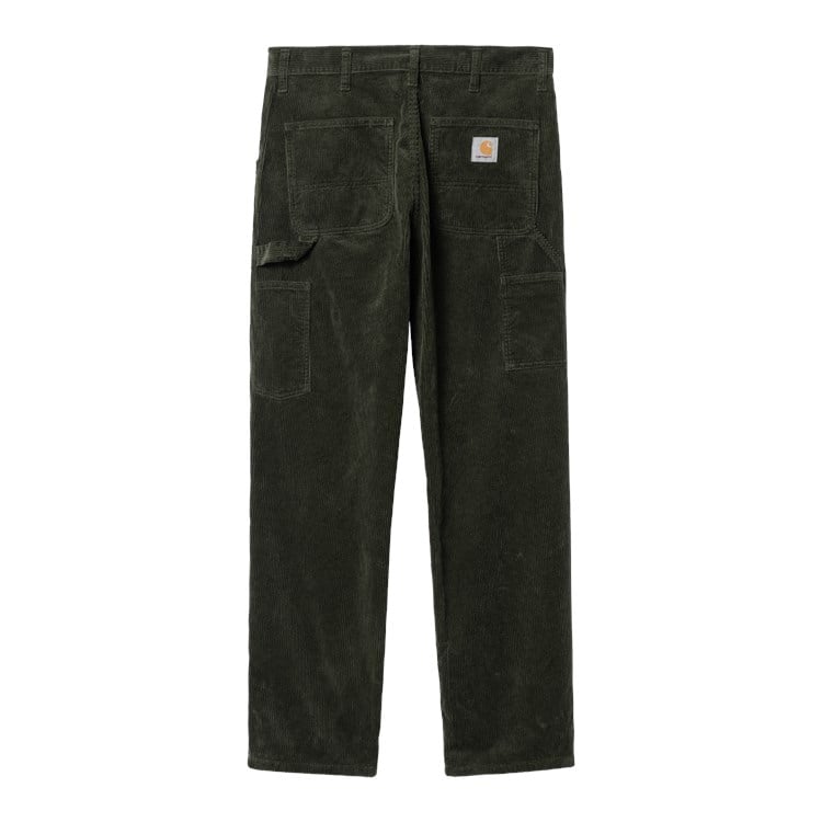 Carhartt WIP - Single Knee Pant Corduroy - PLANT RINSED / Grøn - Bukser