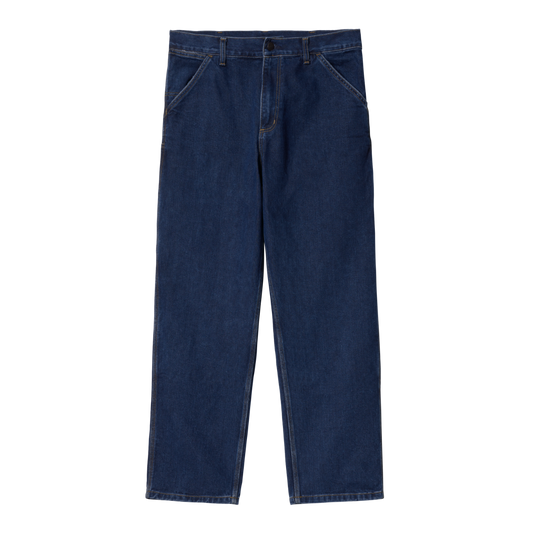 Single Knee Pant Blue Stone Wash
