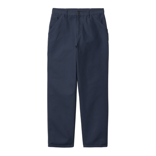 Carhartt WIP Single Knee Pant Blue Rinsed