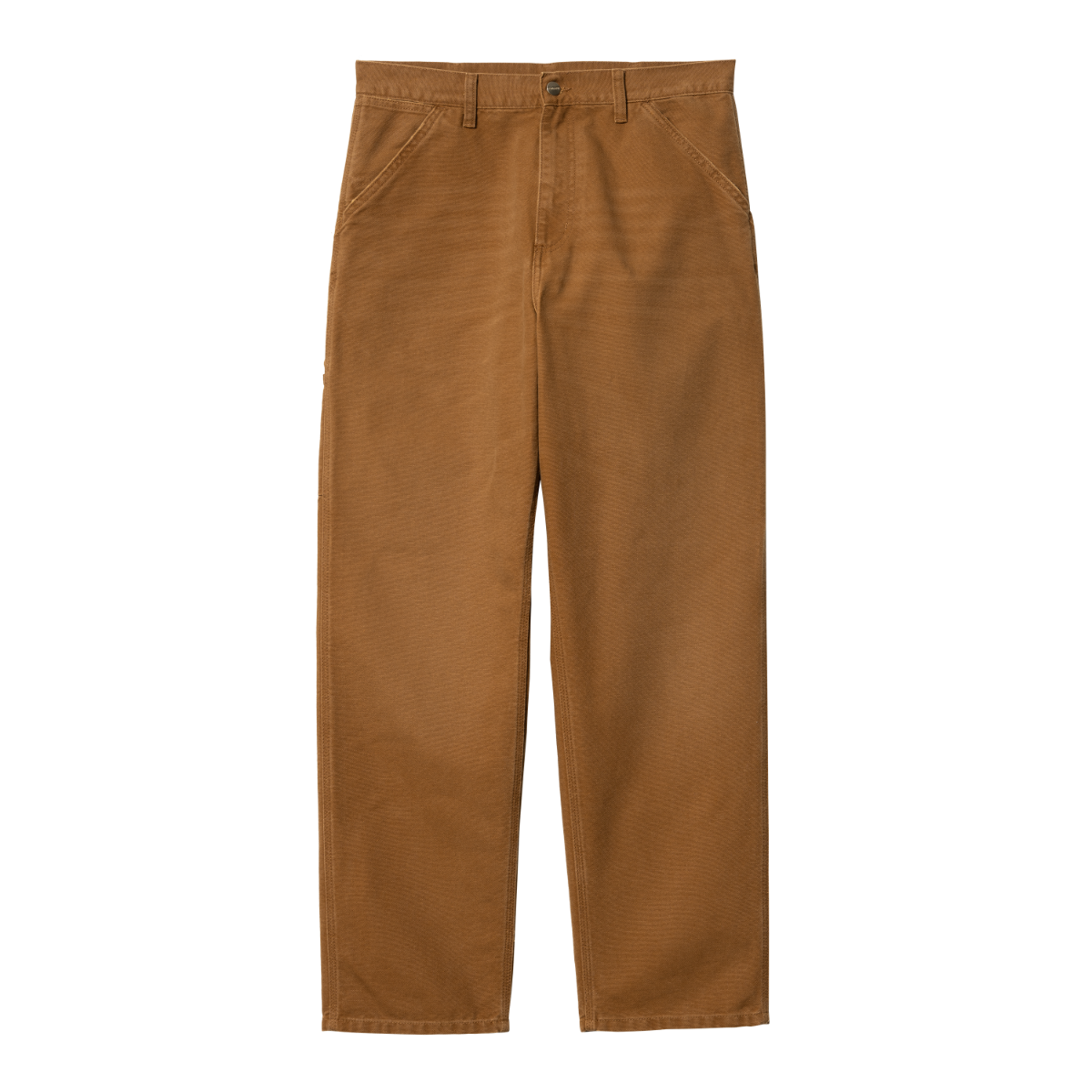 Carhartt WIP - Single Knee Pant Dearborn - DEEP H BROWN / Brun - Bukser