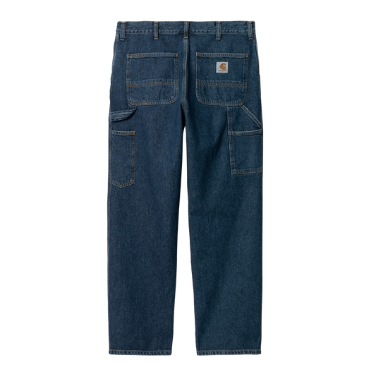 Carhartt WIP - Single Knee Pant Smith - BLUE STONE WASHED / Blå - Bukser