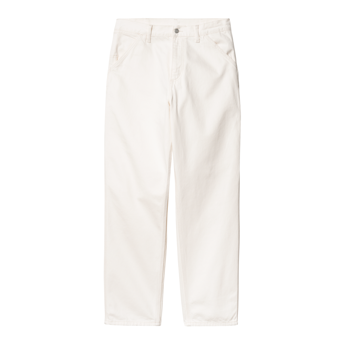 Carhartt WIP Single Knee Pant White Rinsed