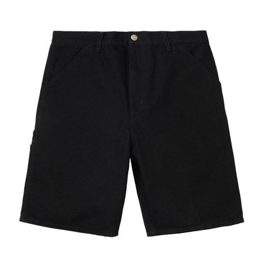 Carhartt WIP Single Knee Short Black Rinsed