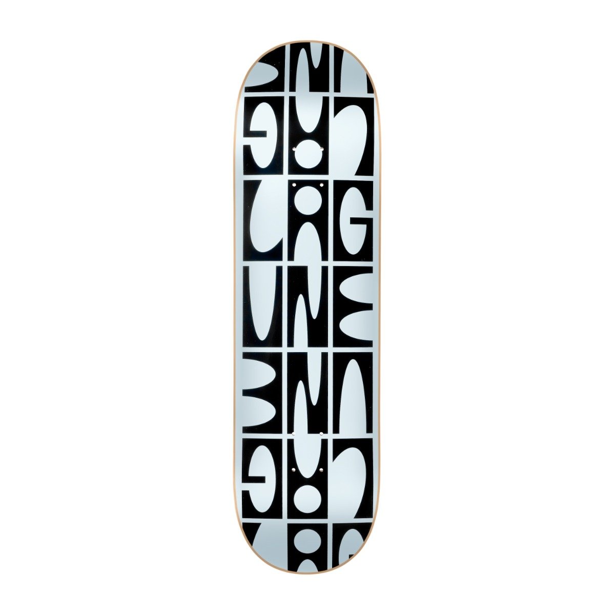 Lagune - Lagune Logo Board 04 8.6 incl griptape - PALE BLUE BLACK / Blå - Accessories