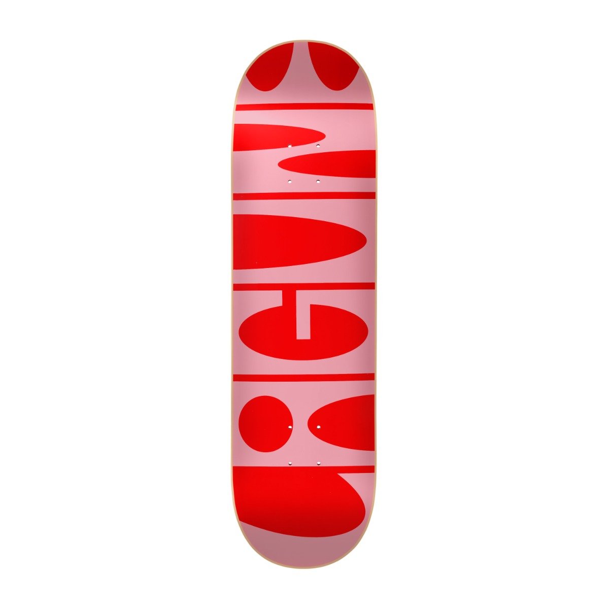 Lagune - Lagune Logo Board 05 8.38 incl griptape - RED PINK / Rød - Accessories