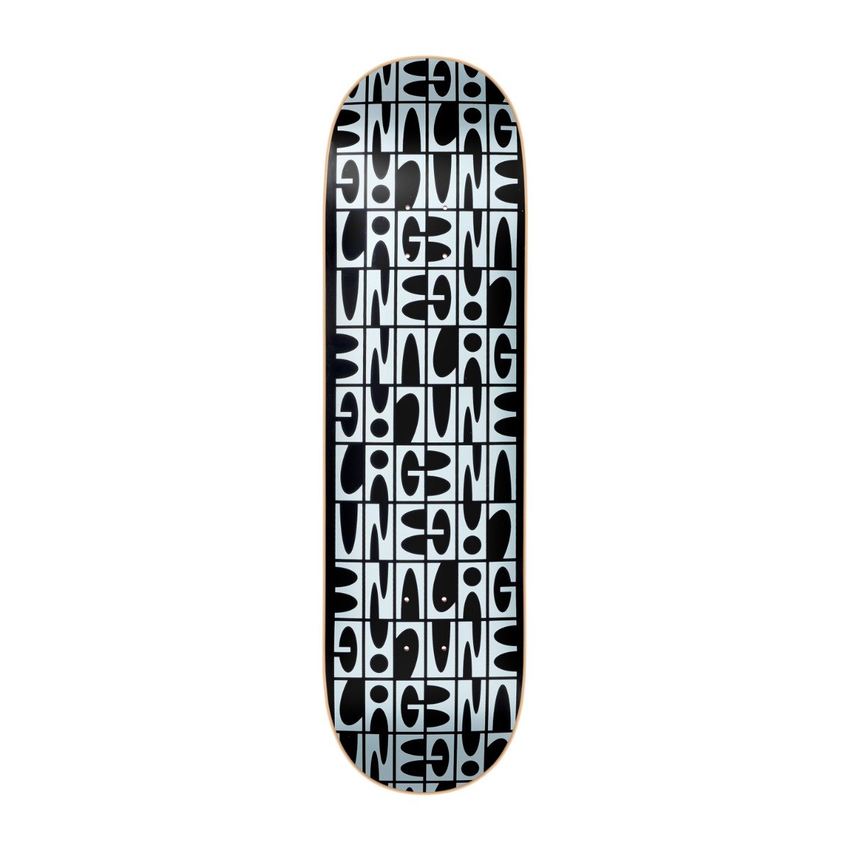 Lagune - Lagune Logo Board 06 8.8 incl griptape - black white - Accessories > Skateboarding