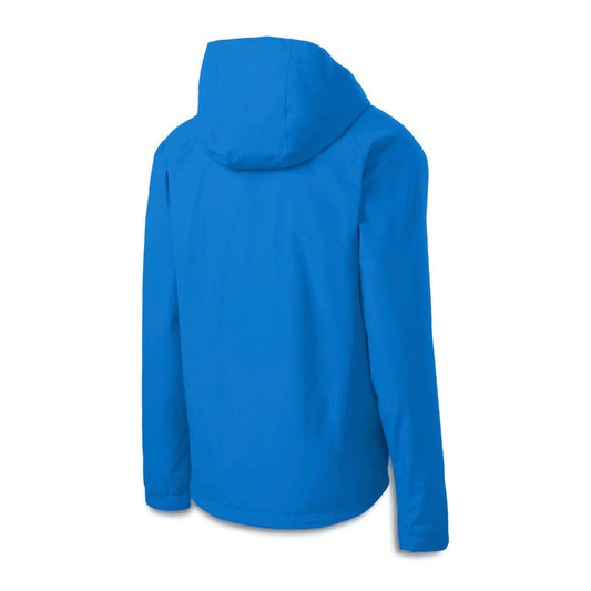 Quatersnacks Let's Get It Shell Jacket Royal Blue