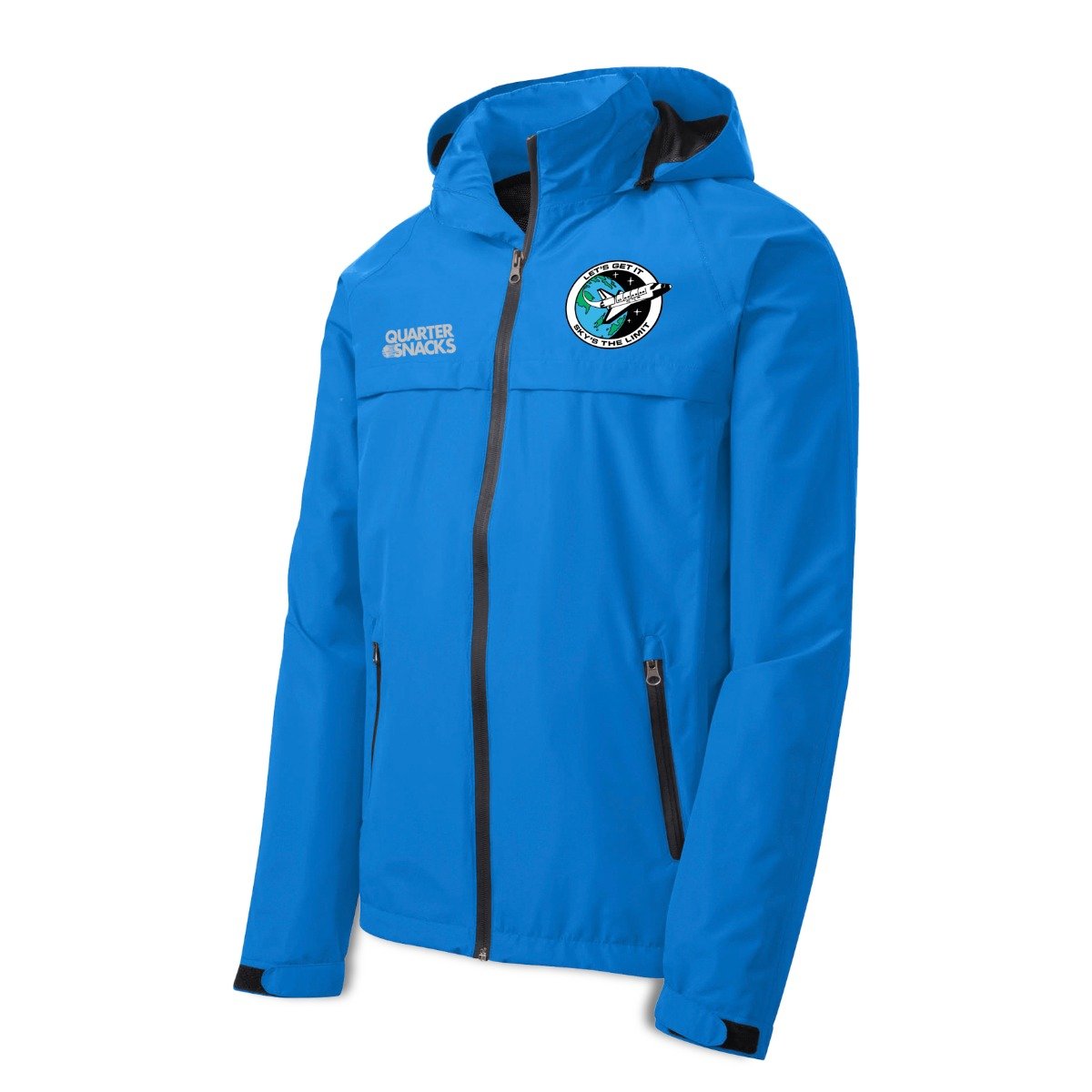 Quartersnacks - Let's Get It Shell Jacket - ROYAL / Blå - Jakker