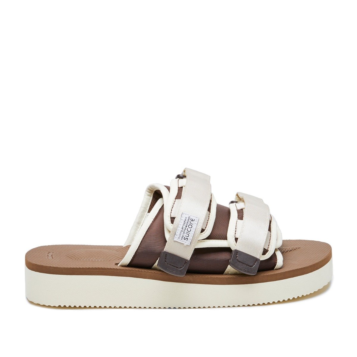 Suicoke - Moto-Po - IVORY / BROWN / Beige - Sko