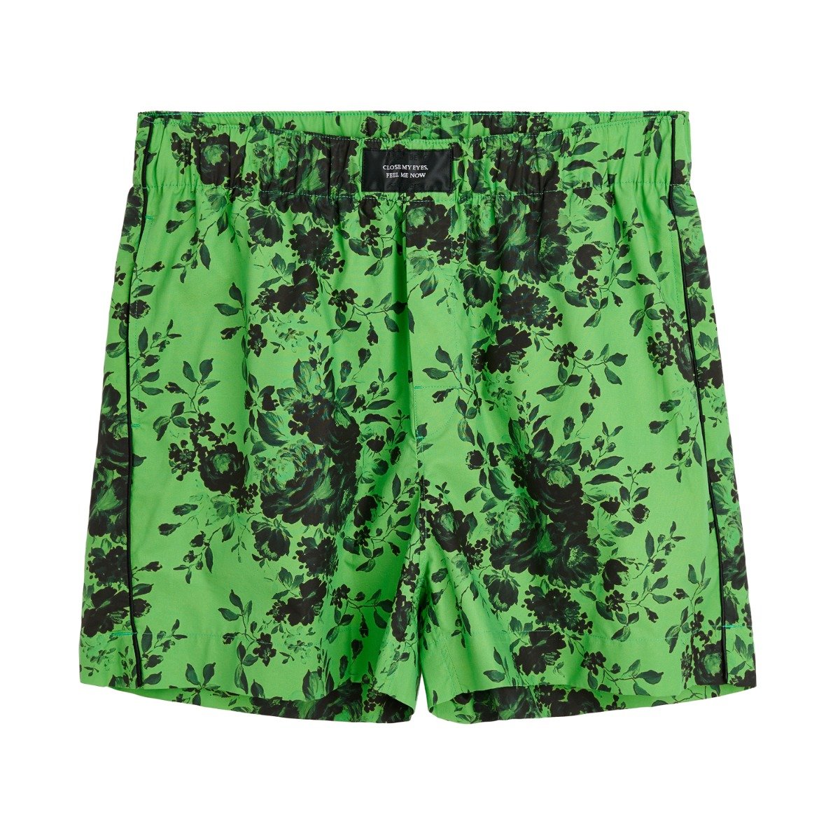 Magniberg - Sweet Shorts - GREEN ROSE / Grøn||Mønster - Shorts
