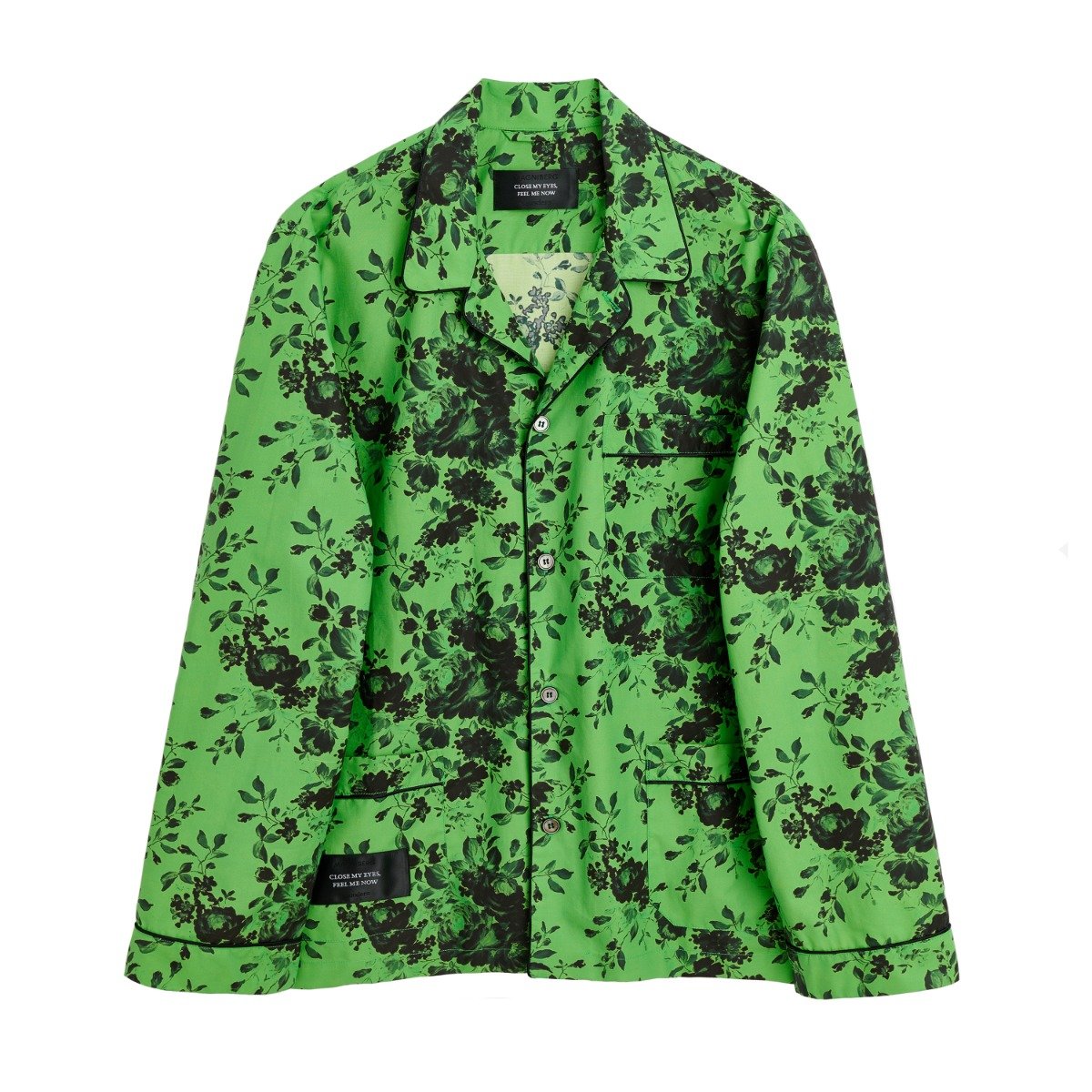 Magniberg - Sweet Shirt - GREEN ROSE / Grøn||Mønster - Skjorter