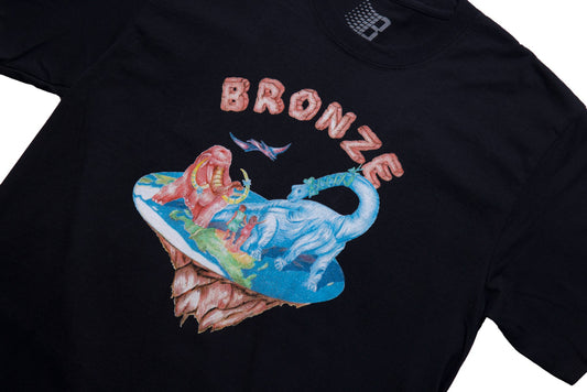 Bronze 56K Flat Earth Tee Black