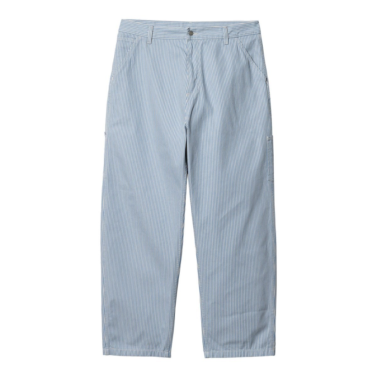 Carhartt WIP - Terrel SK Pant - COTTON BLEACH / WAX / Blå - Bukser