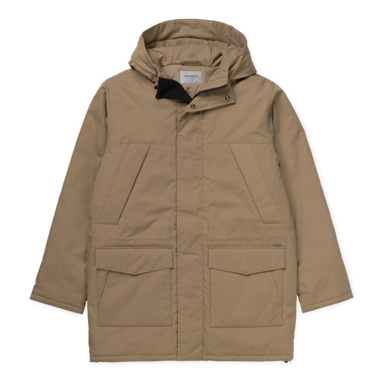 Carhartt WIP - Trent Parka - leather - Herre > Jakker