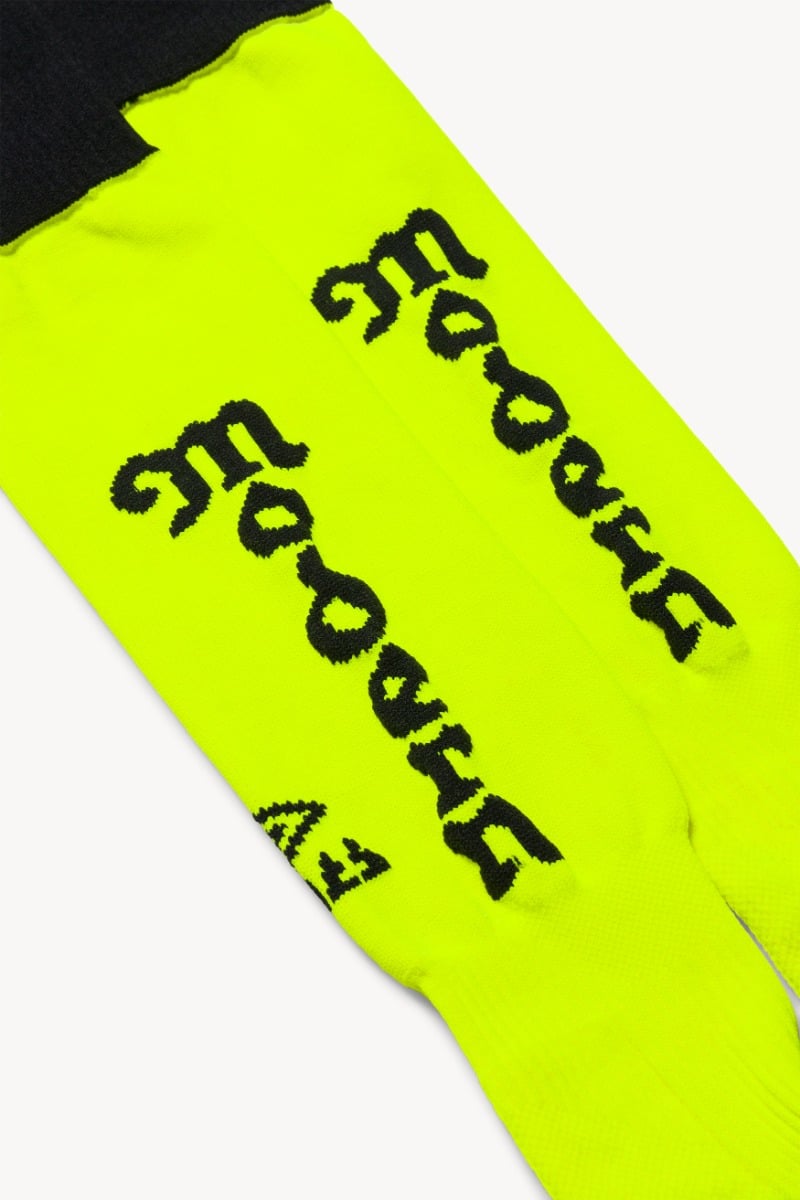 Aries x Umbro Early Modern Rugby Socks Yellow