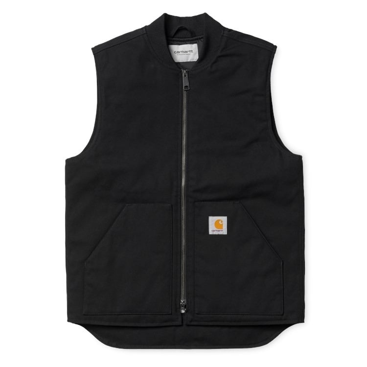 Carhartt WIP - Vest Dearborn - BLACK / Sort - Jakker
