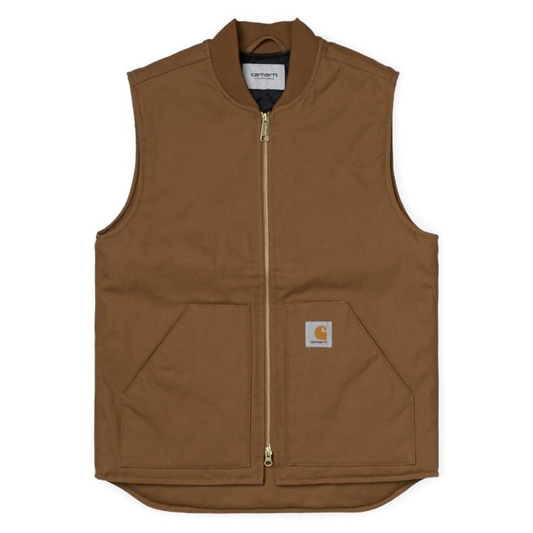 Carhartt WIP - Vest Dearborn - hamilton brown rigid - Herre > Jakker > Veste