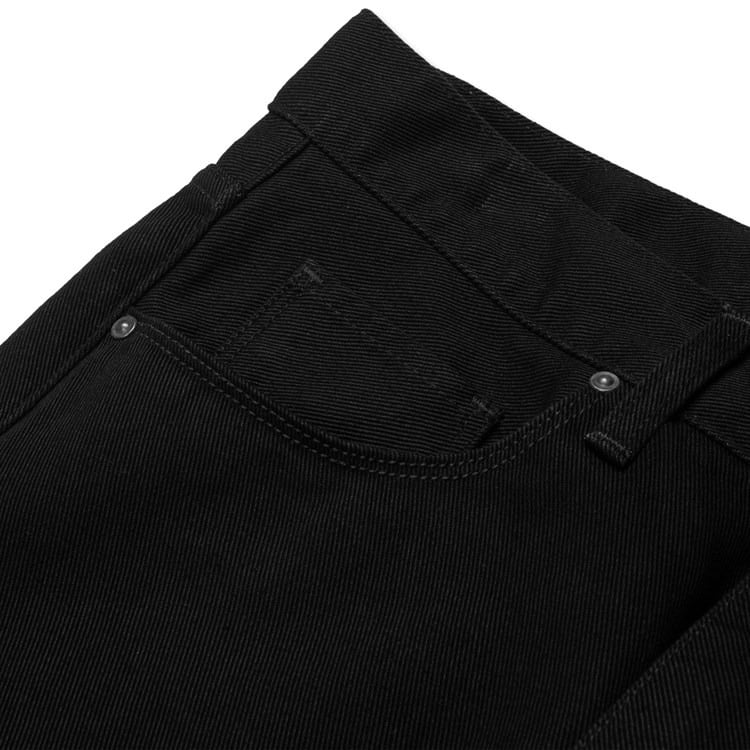 Carhartt WIP - Vicious Pant - BLACK RINSED / Sort - Bukser