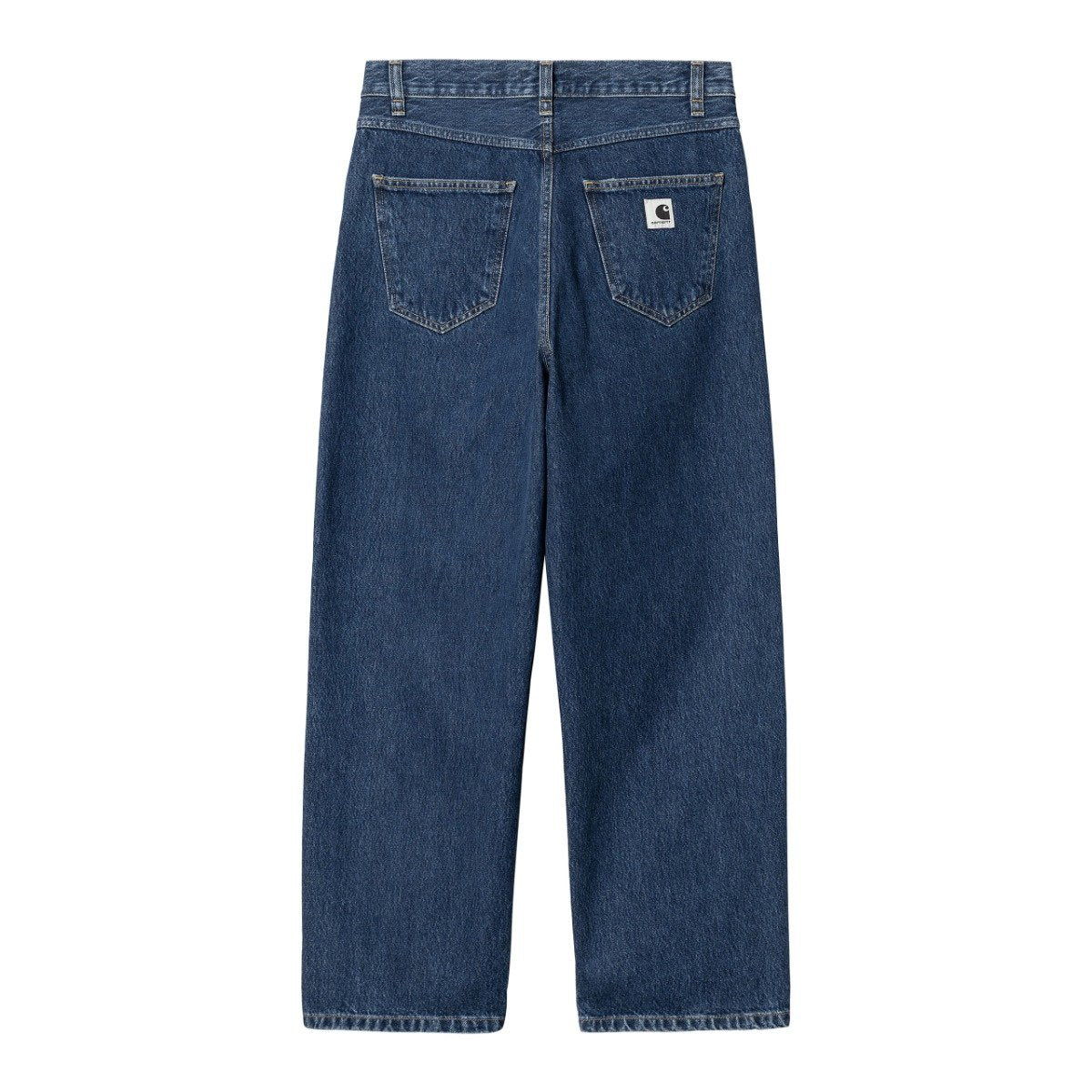 Carhartt WIP - W' Brandon Pant Smith - BLUE STONE WASHED / Blå - Bukser