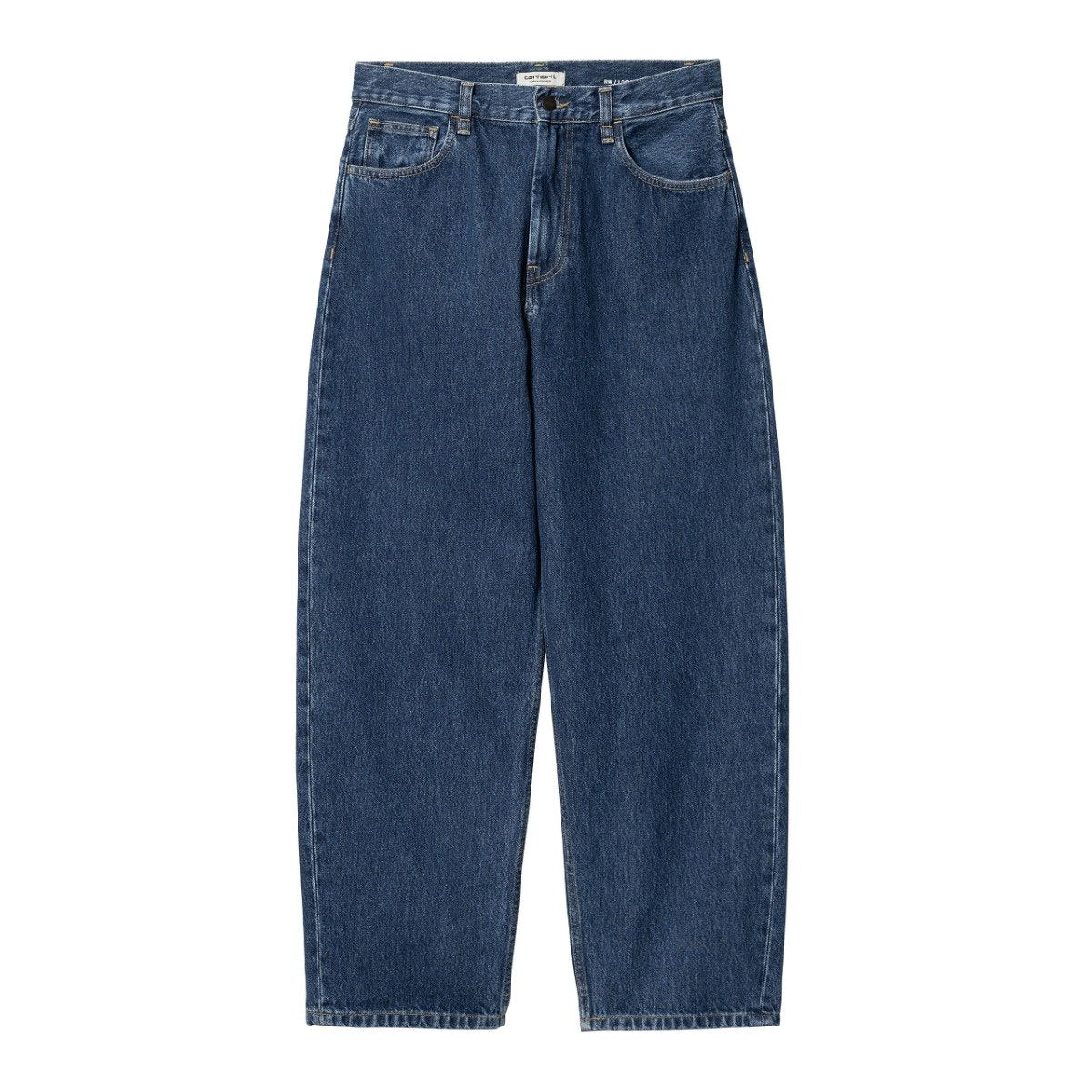 Carhartt WIP - W' Brandon Pant Smith - BLUE STONE WASHED / Blå - Bukser