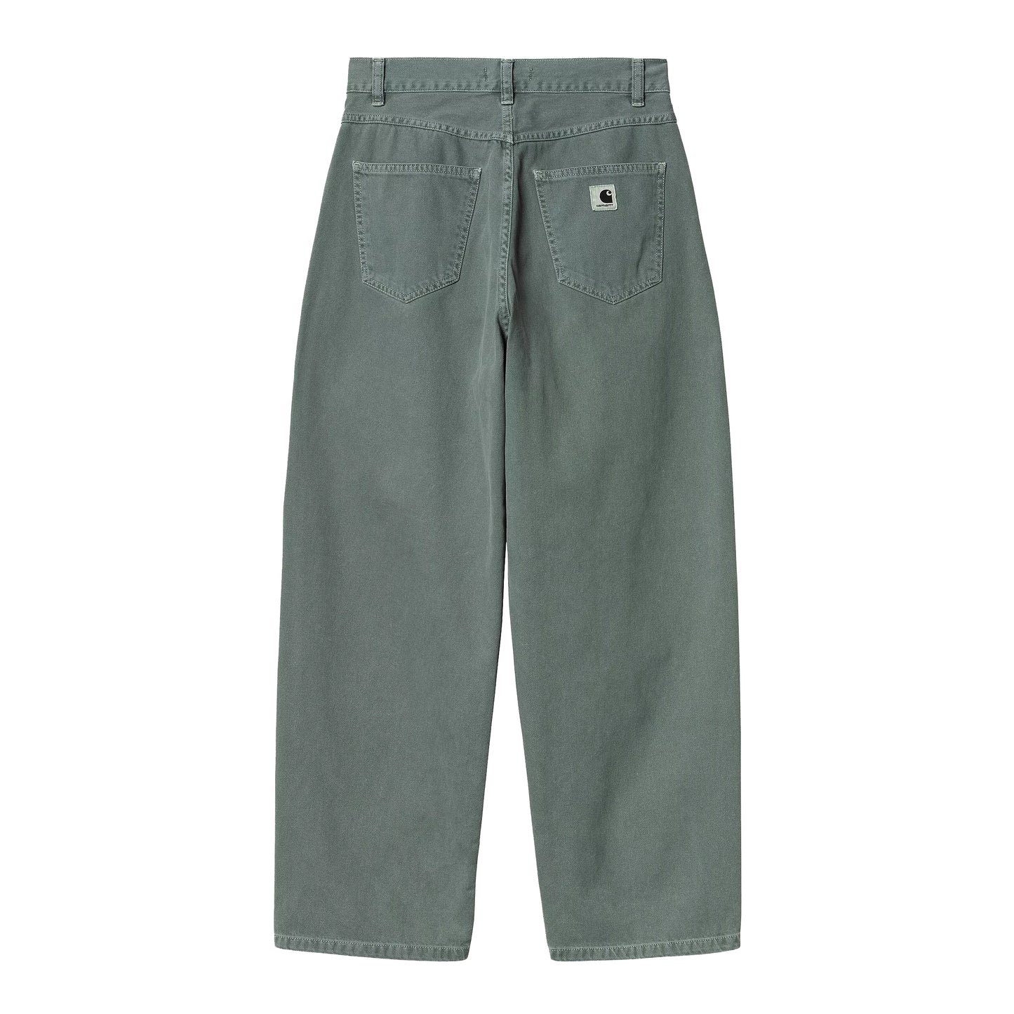 Carhartt WIP - W' Brandon Pant Clark - SILVER PINE STONE DY / Grøn - Bukser
