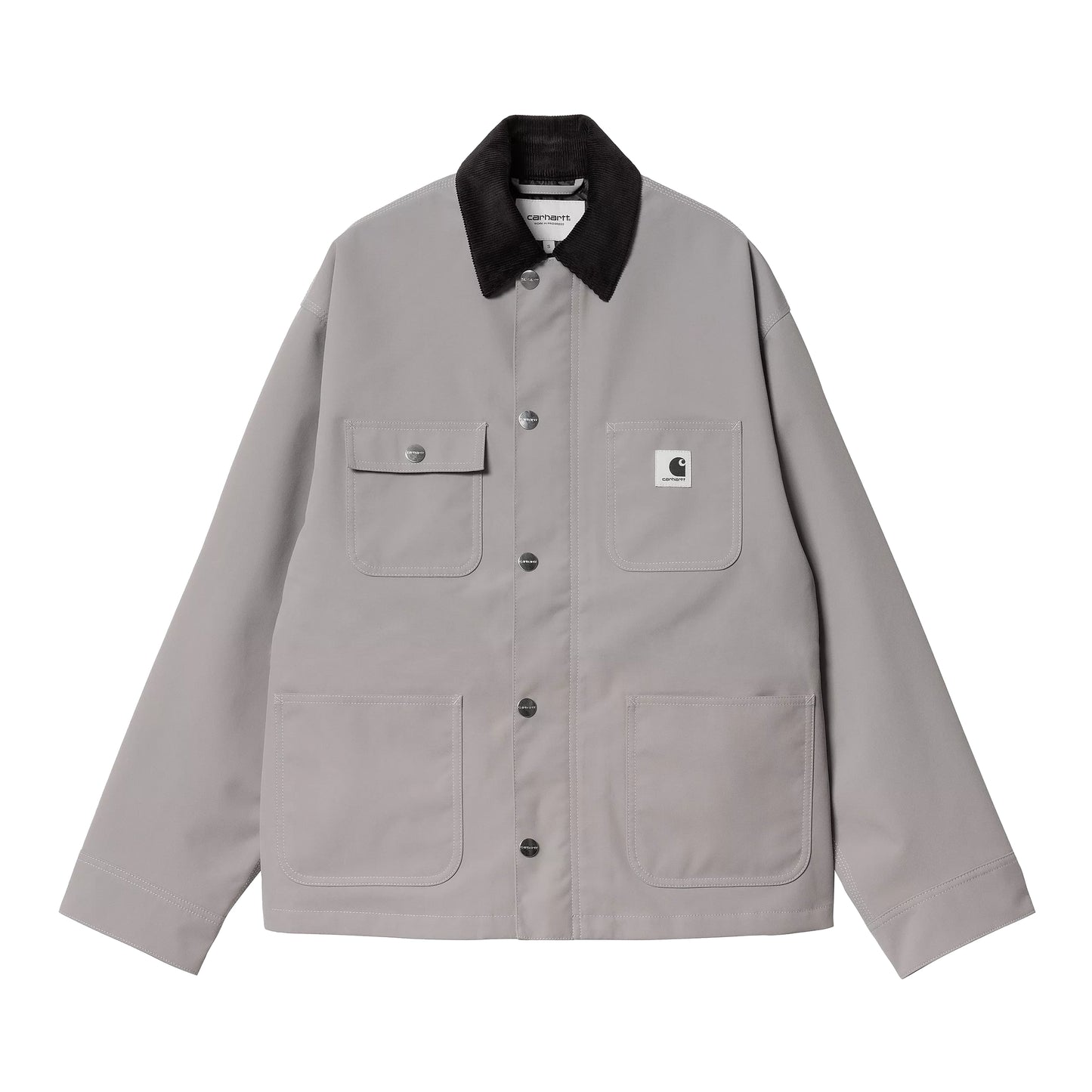 Carhartt WIP - W' Clapton Jacket - YOSEMITE / BLACK / Grå - Jakker
