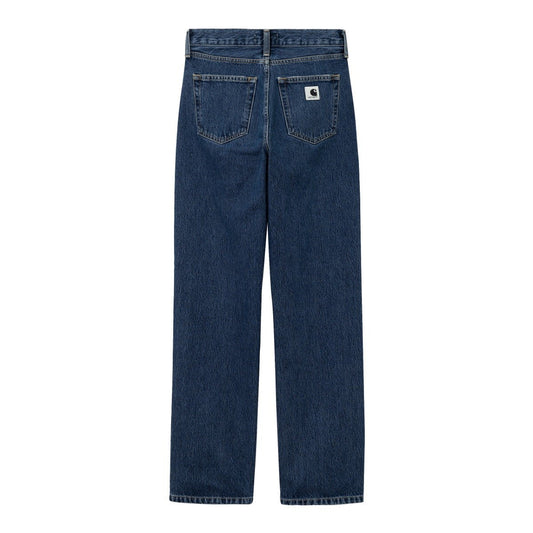 Carhartt WIP - W' Noxon Pant Smith - BLUE STONE WASHED / Blå - Bukser