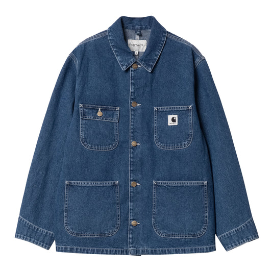 Carhartt WIP - W' OG Michigan Coat Norco (Summer) - BLUE STONE WASHED / Blå - Jakker