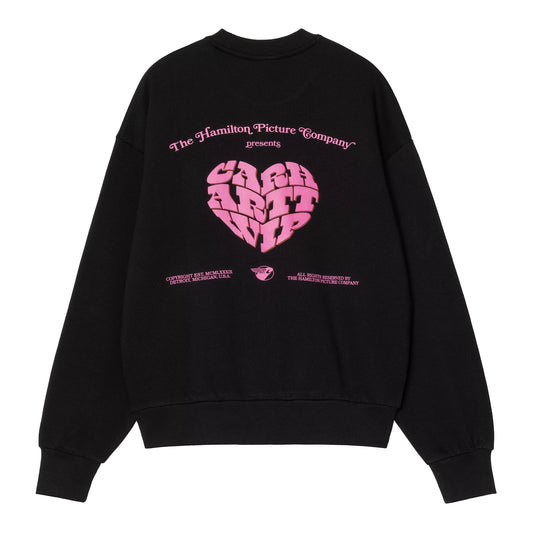 Carhartt WIP - W' Productions Sweat - BLACK / Sort - Sweatshirts