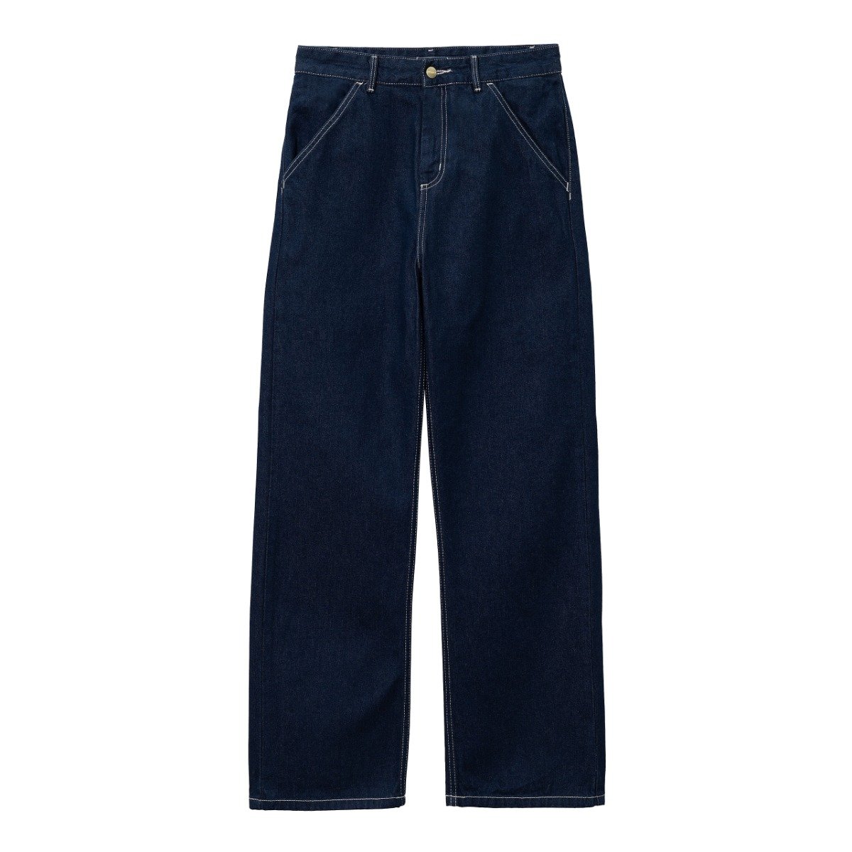 Carhartt WIP - W' Simple Pant Norco - BLUE ONE WASH / Blå - Bukser