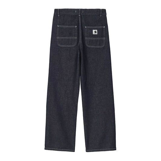 Carhartt WIP - W' Simple Pant Norco - BLUE RINSED / Blå - Bukser
