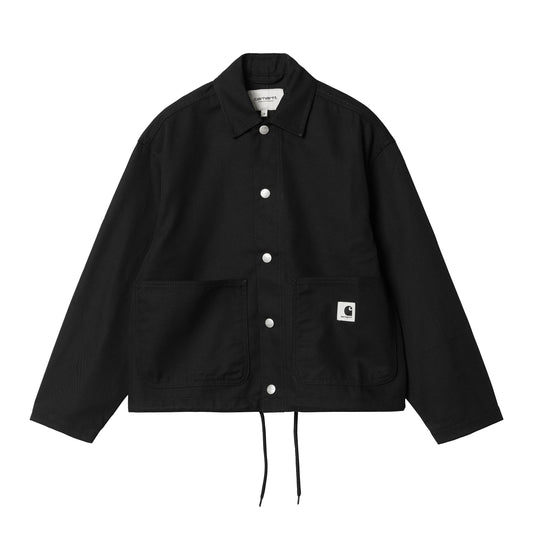 Carhartt WIP - W' Simple Shirt Jac - BLACK RIGID / Sort - Skjorter